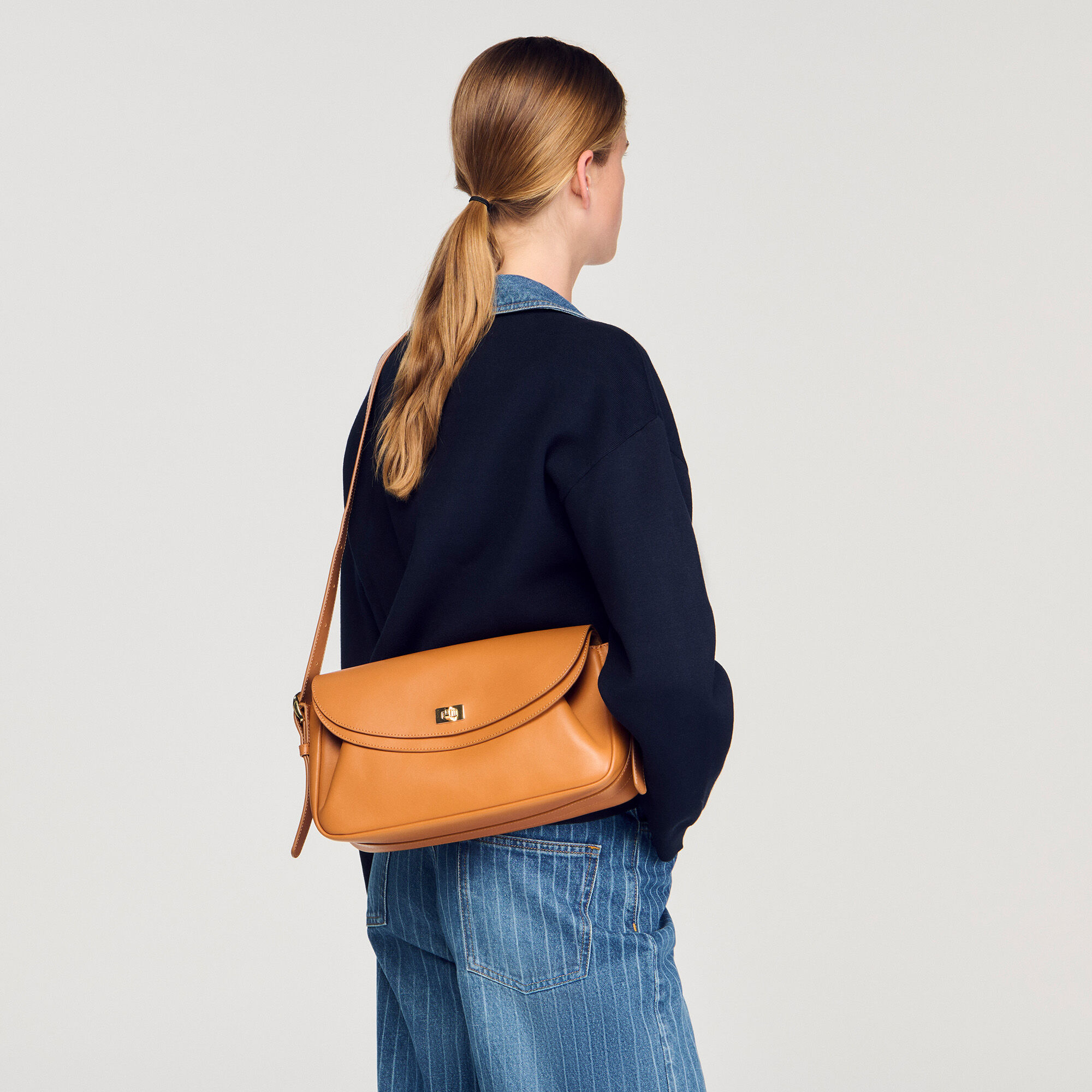 Le Mambo enkel lederbag