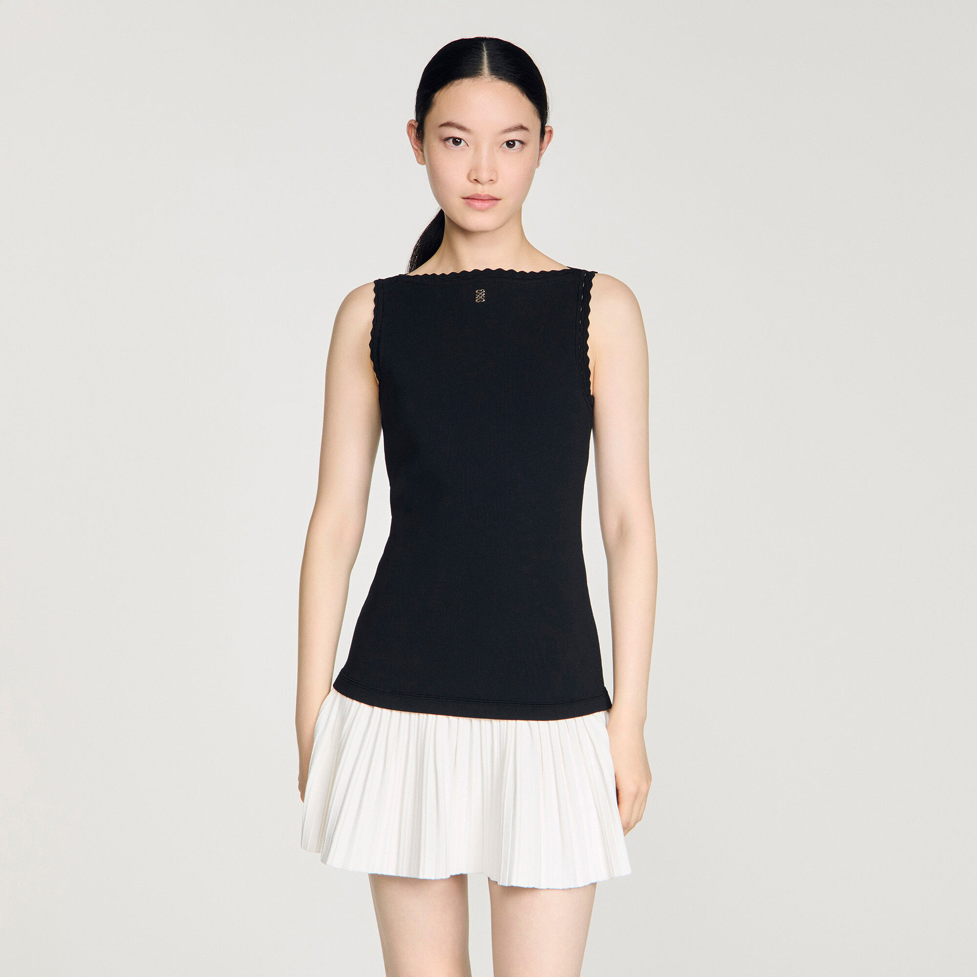 Tvåtonad minidress