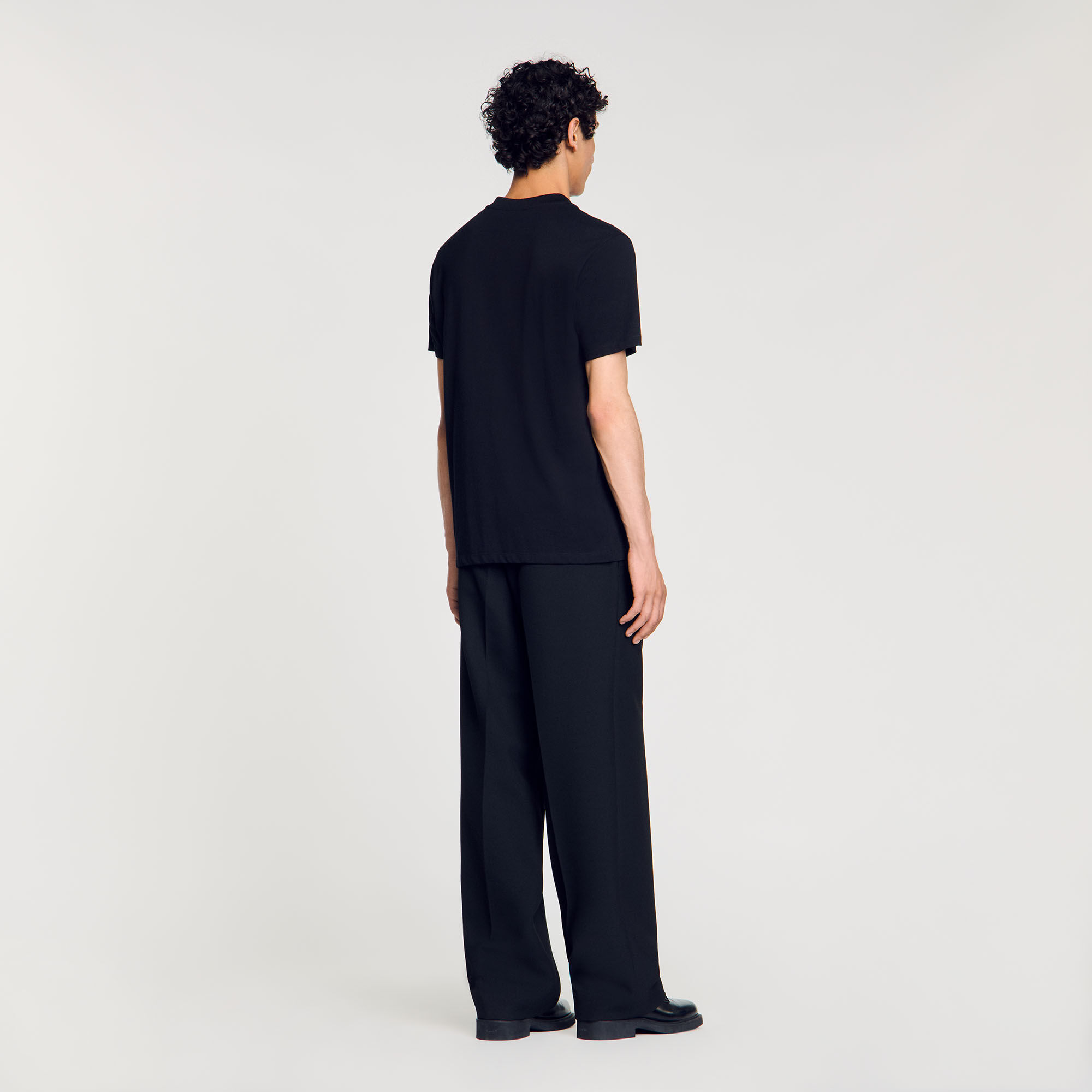 Cotton-T-shirt med logotyp