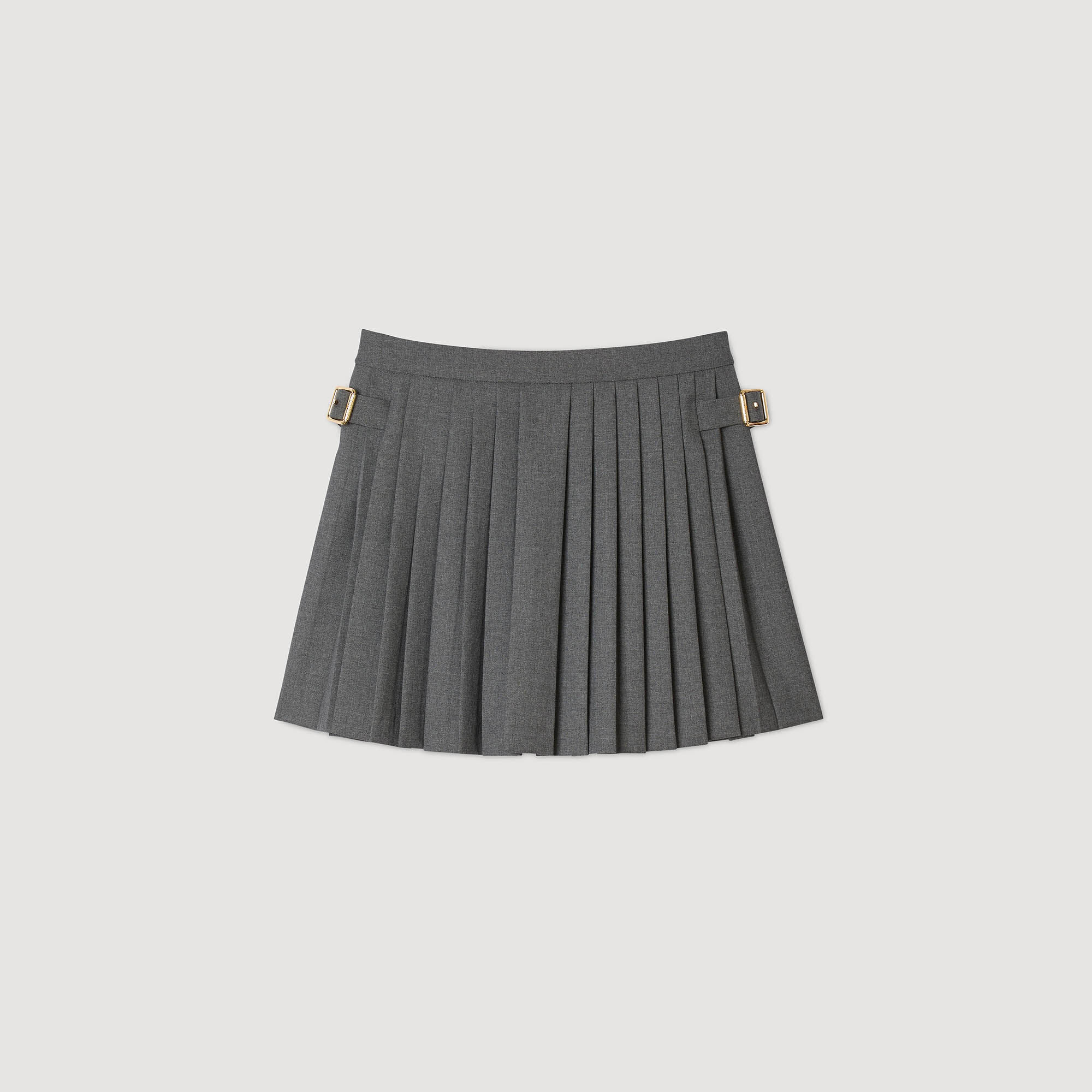 Bukleaccent plissé skort