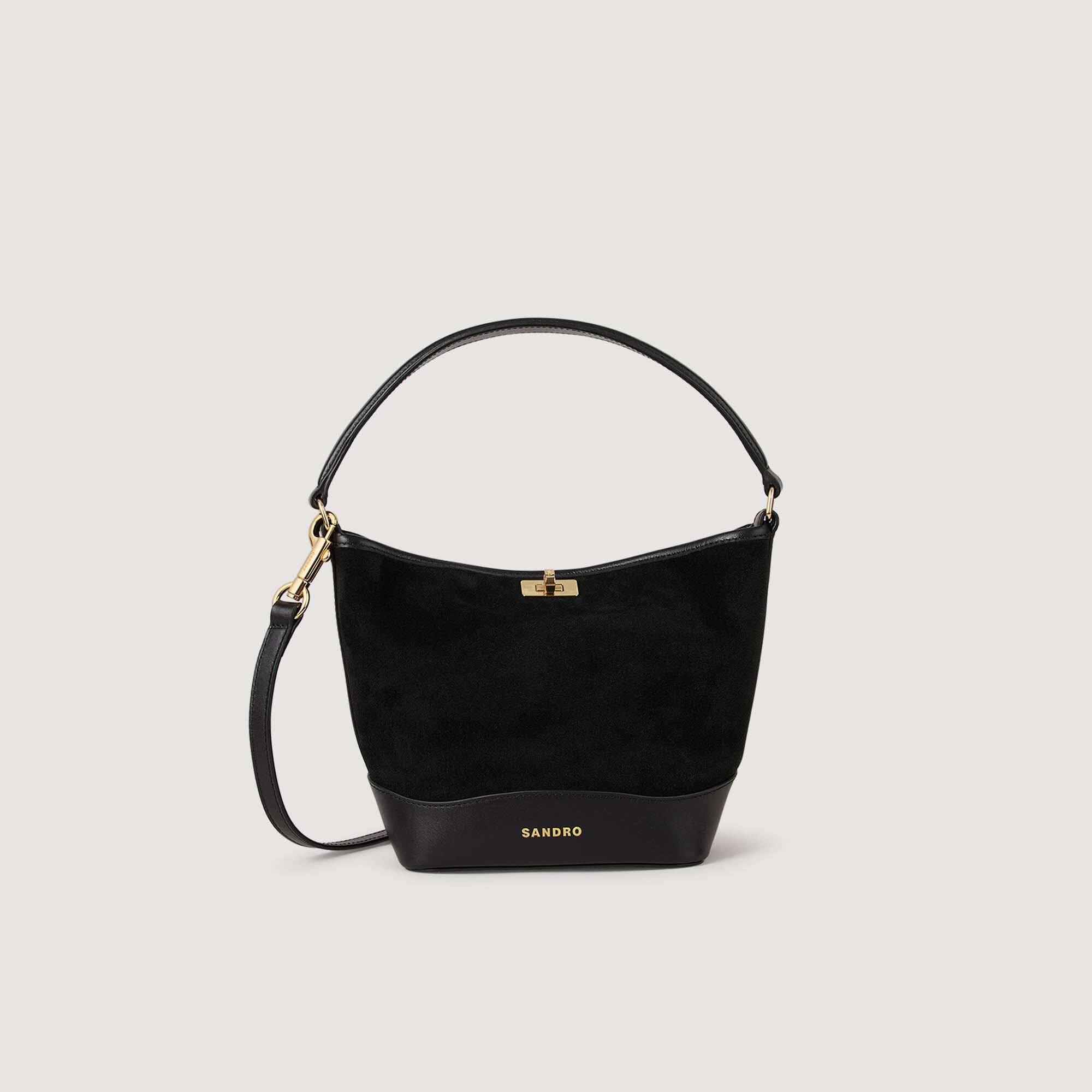 TANGOSO mini-suede- och läderbagage