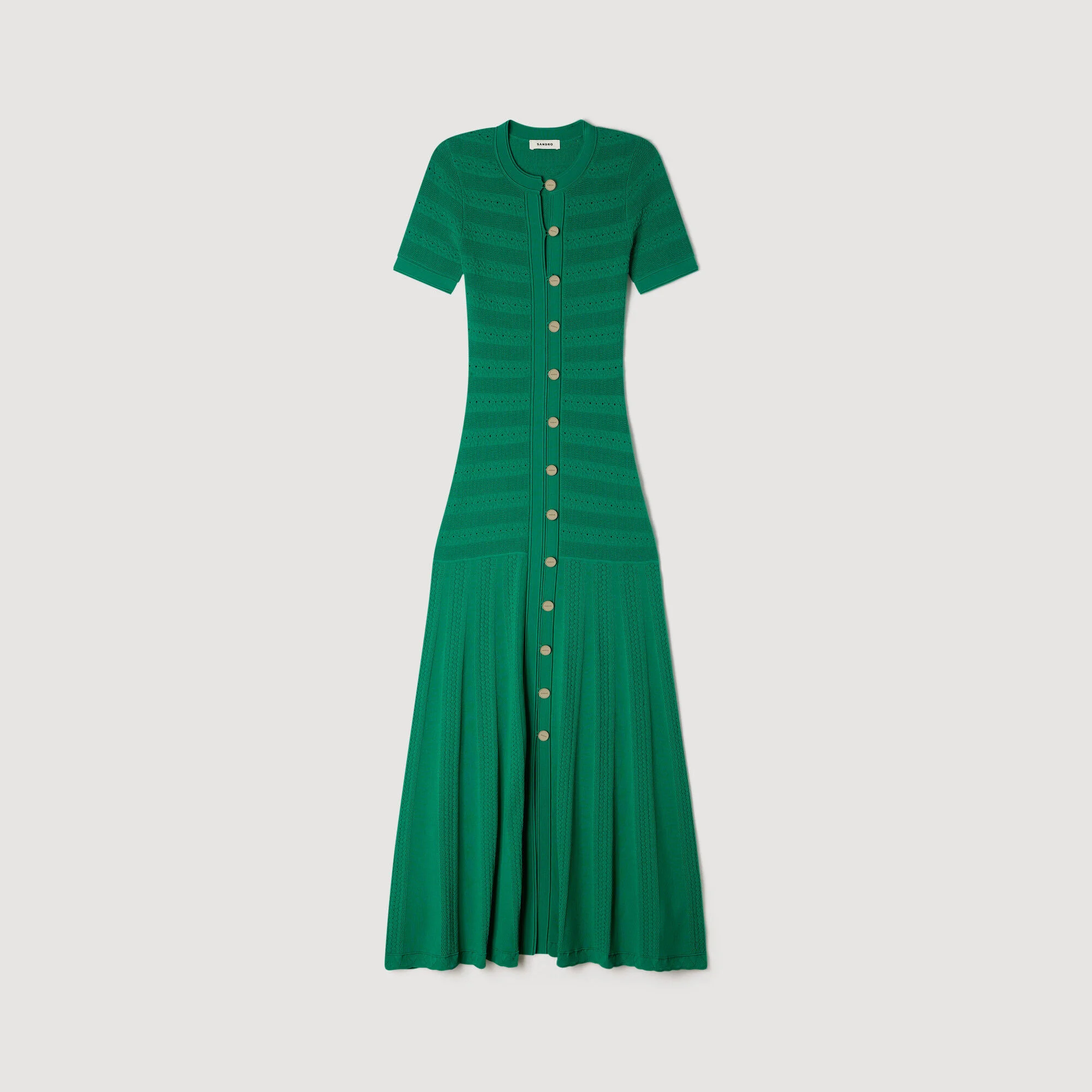 Garnknytt maxi dress