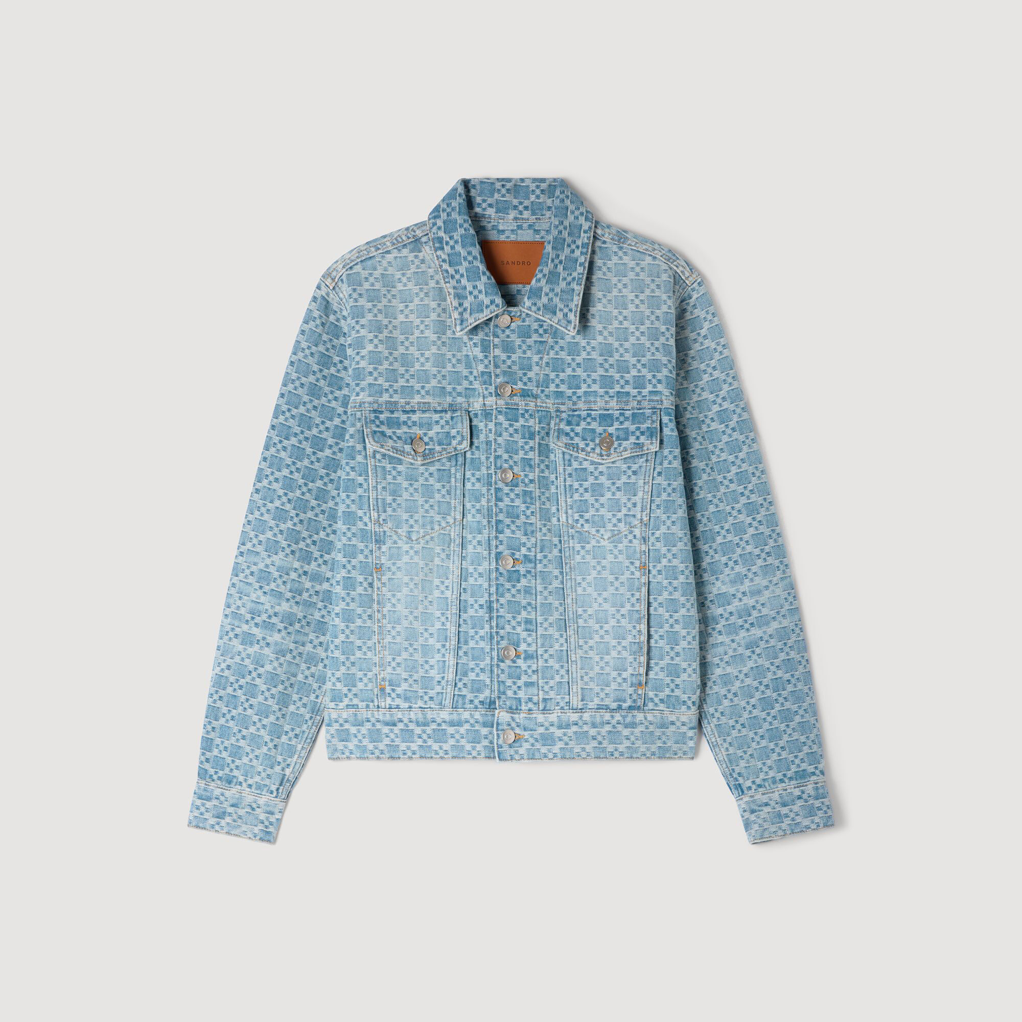 Square Cross jeansjacka