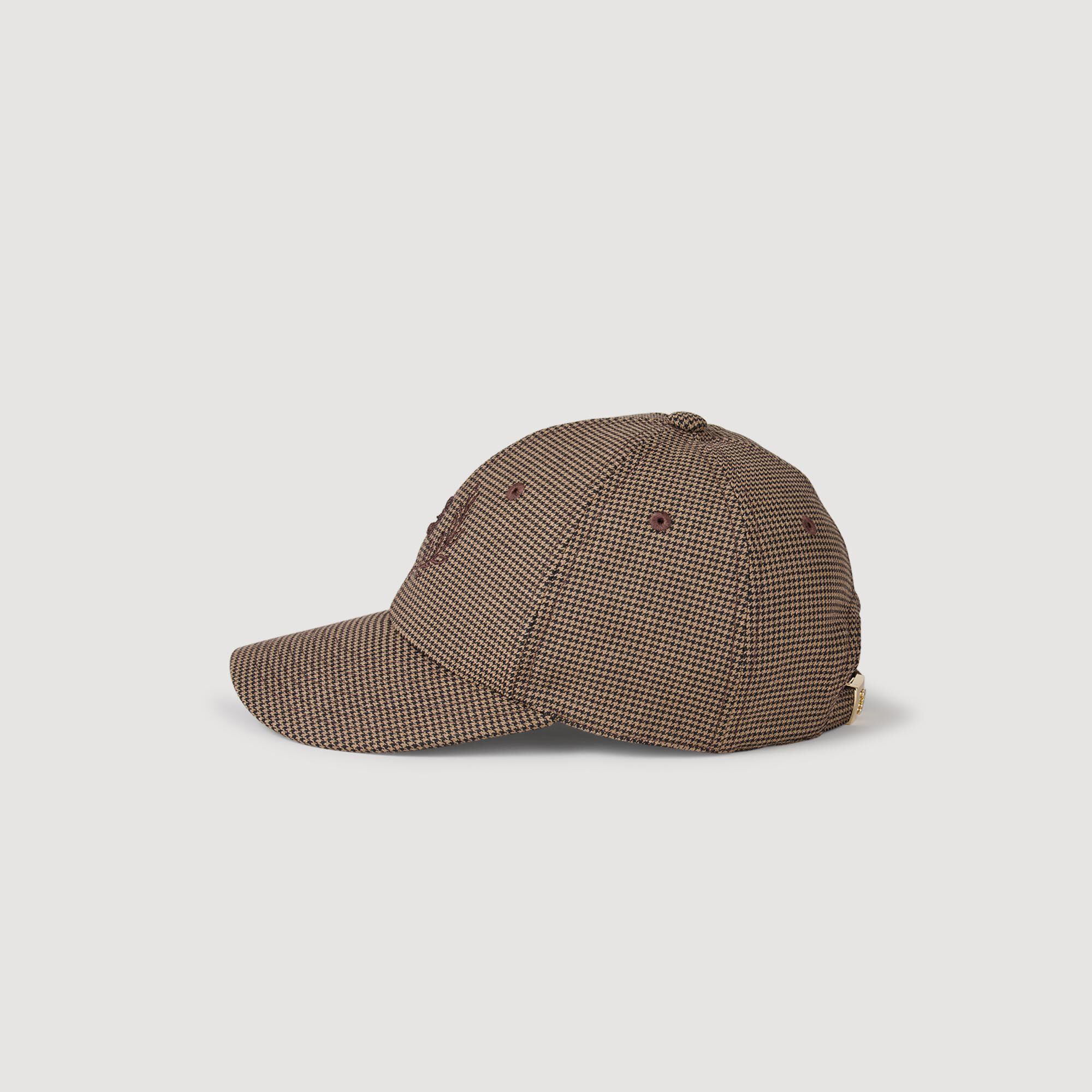 Houndstooth-mönsterhatt