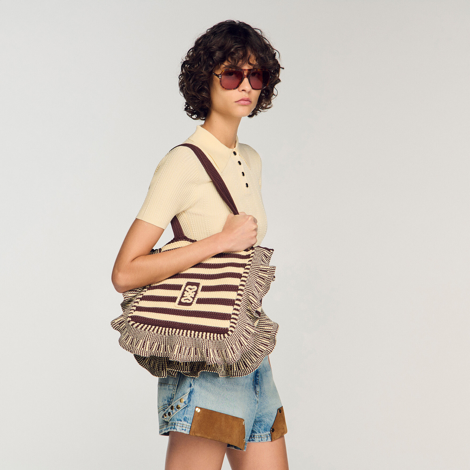 Streckad krochbag