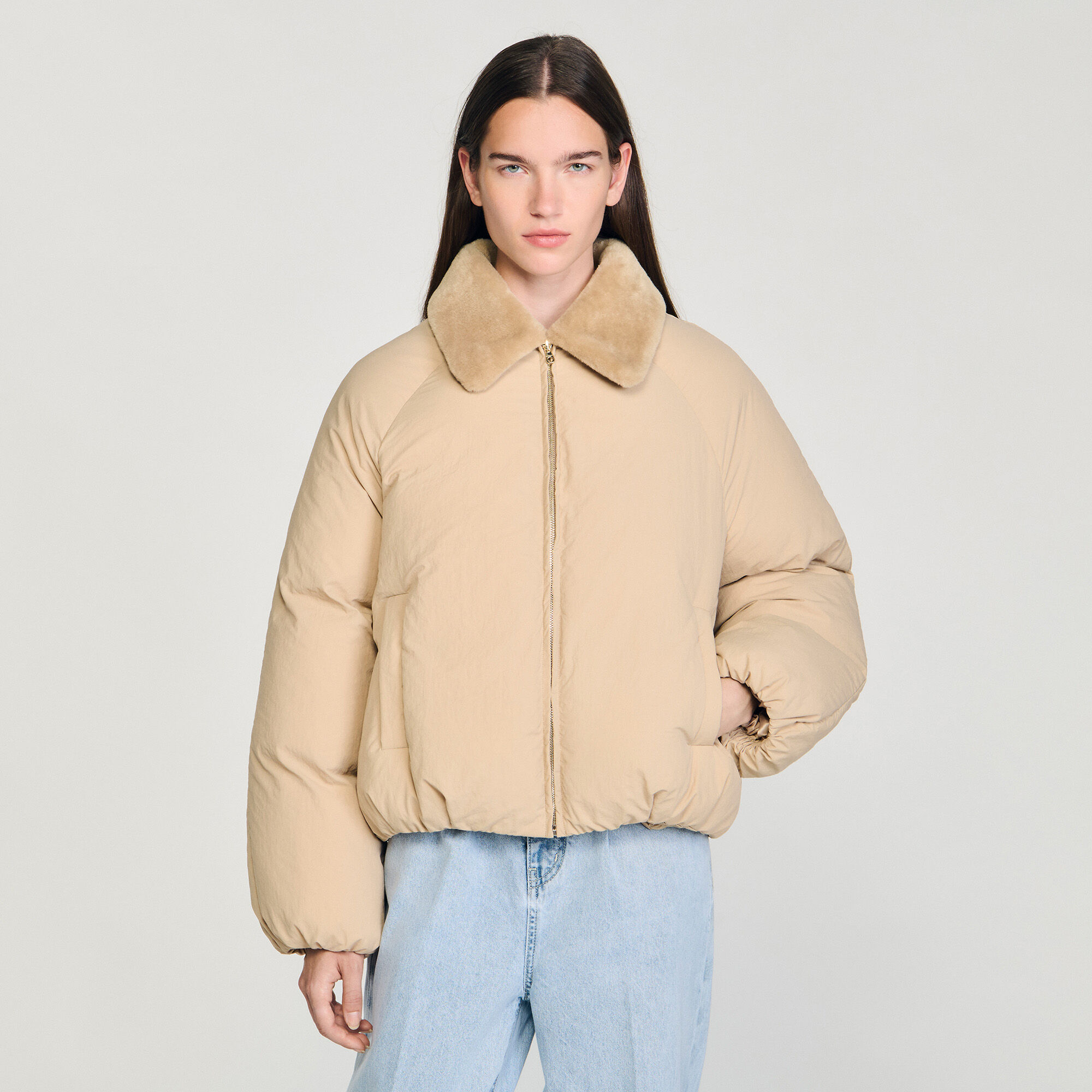 Fjälljacka med falsk skinnhals