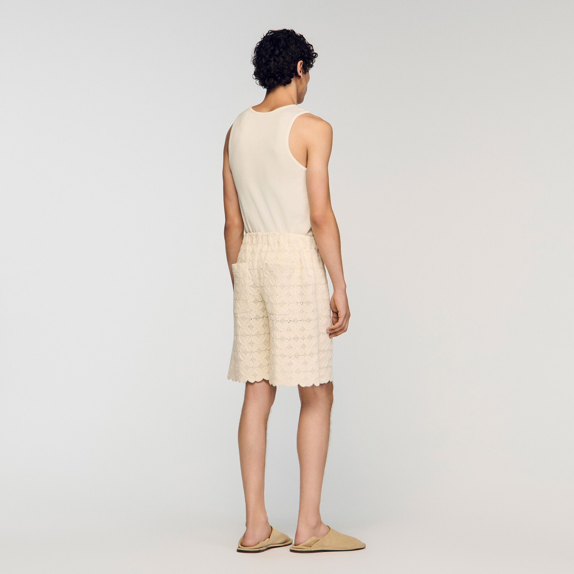 Engelska broderade bomullskort