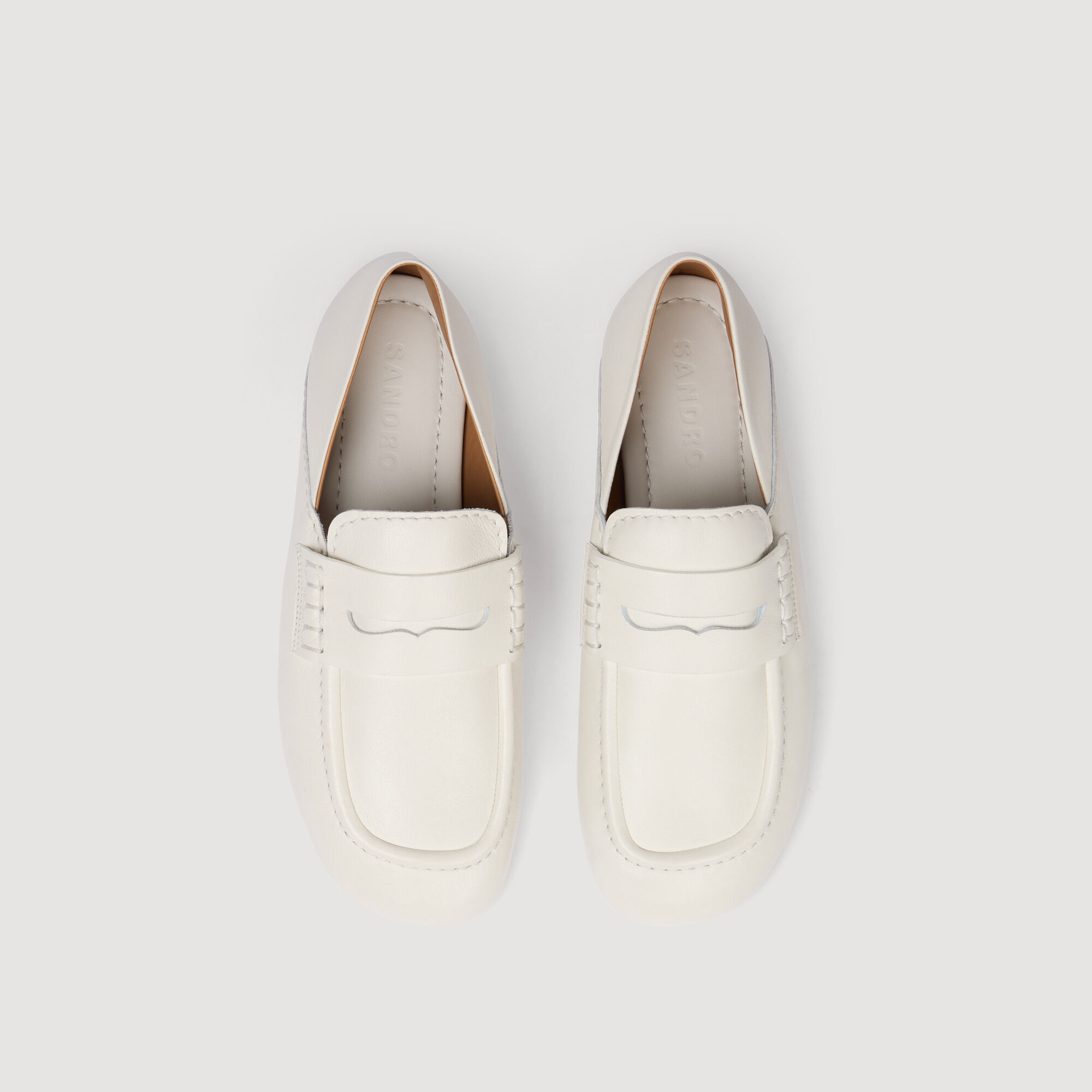 Läderloafers
