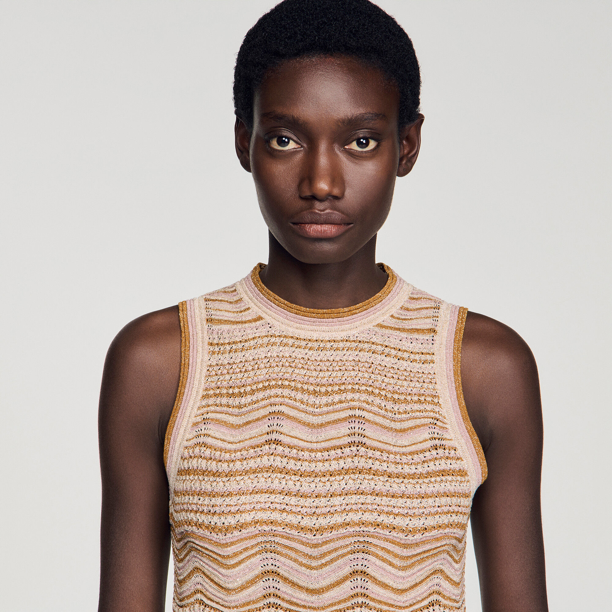 Snygg strumpvård midi-dress