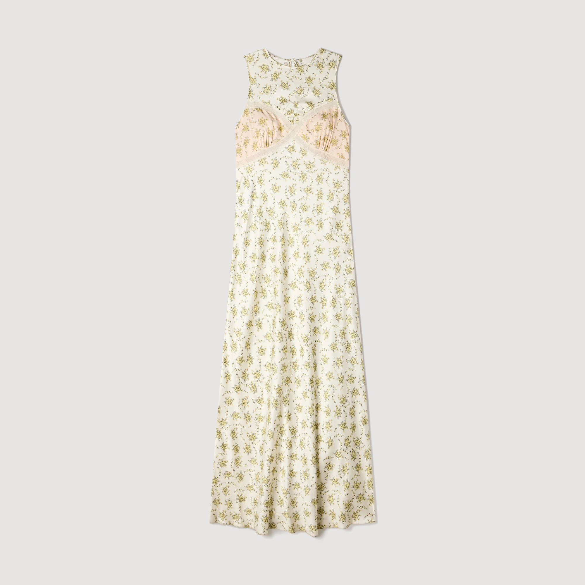 Blomstermönstrad maxi kjol