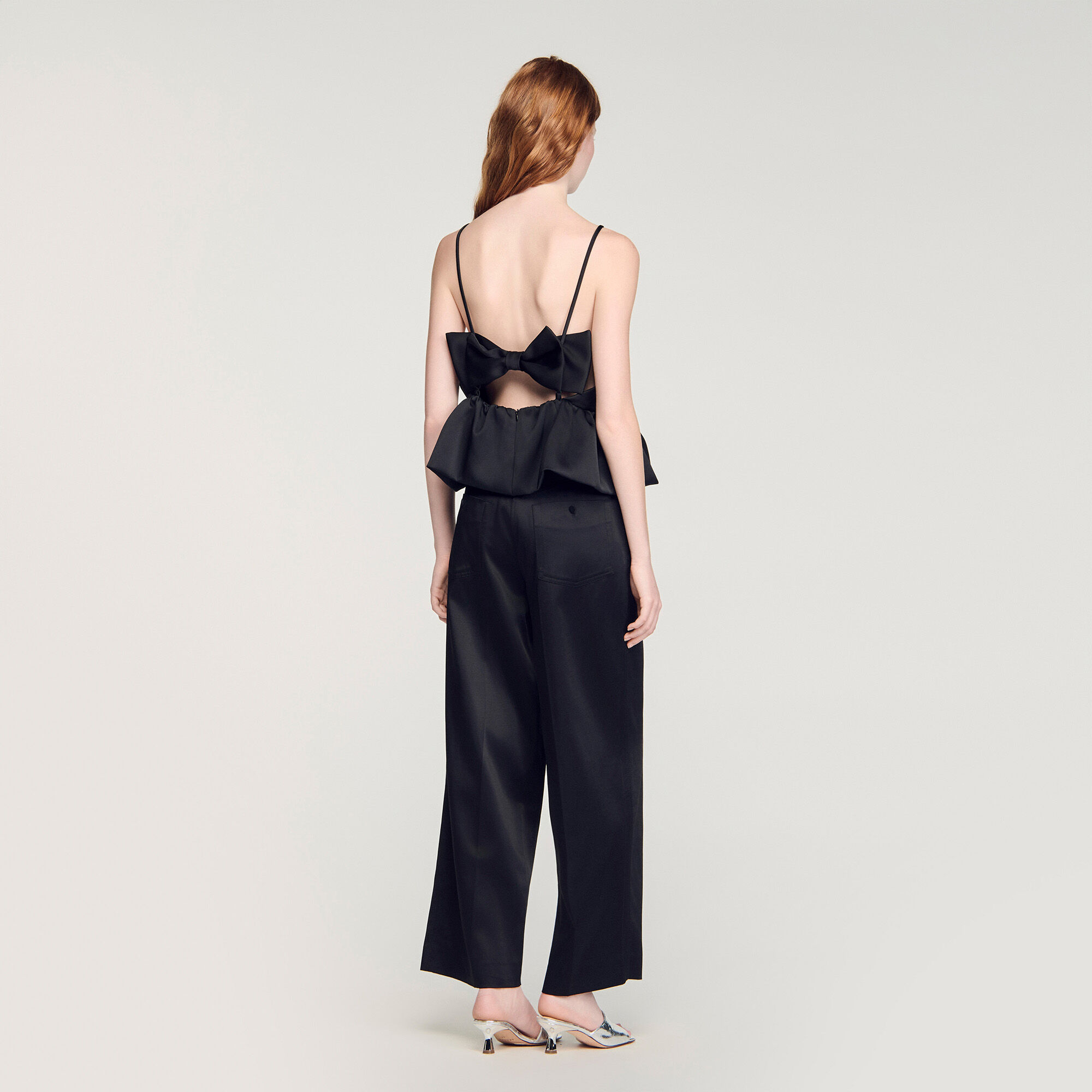 Peplum-kort top