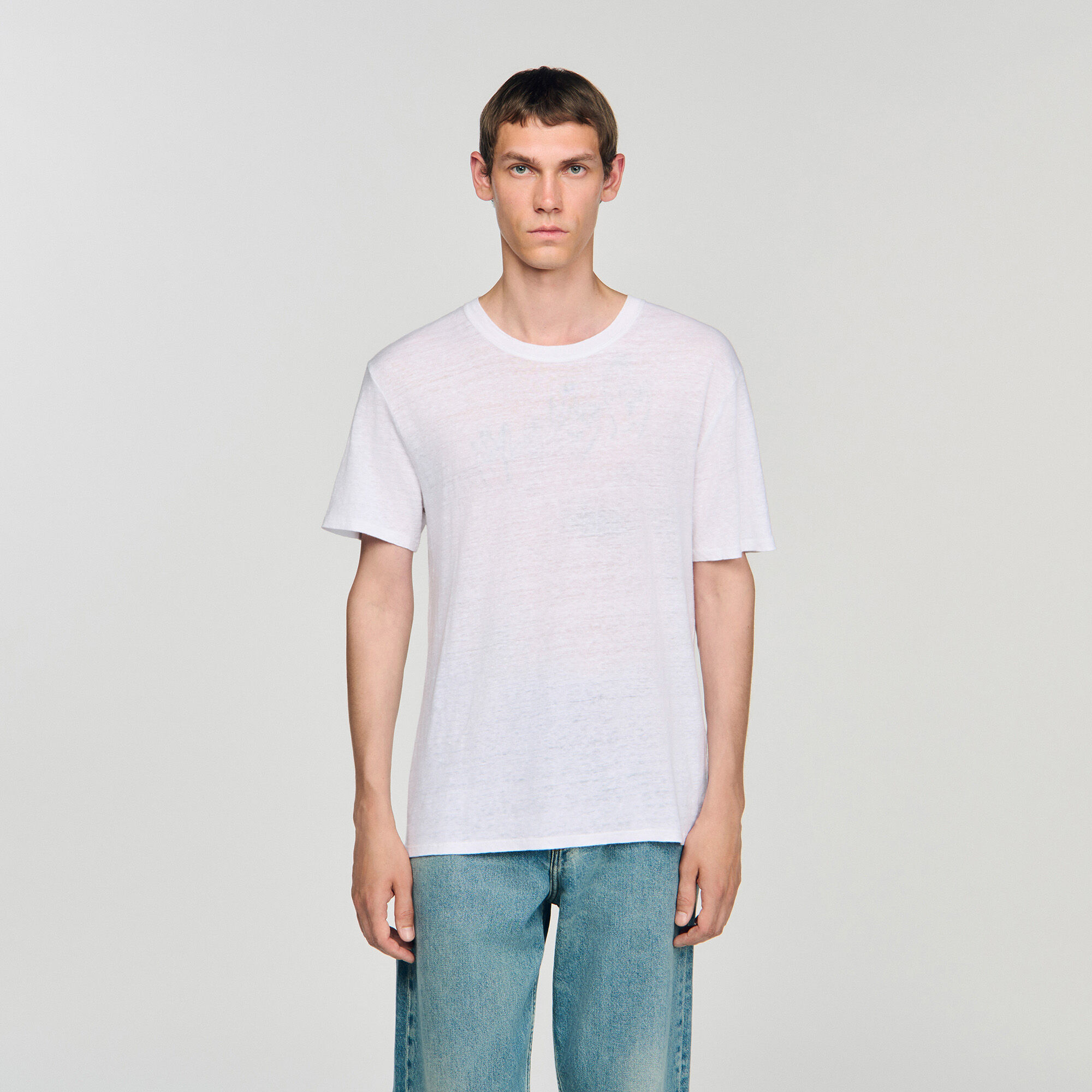 Certifierad linne-T-shirt