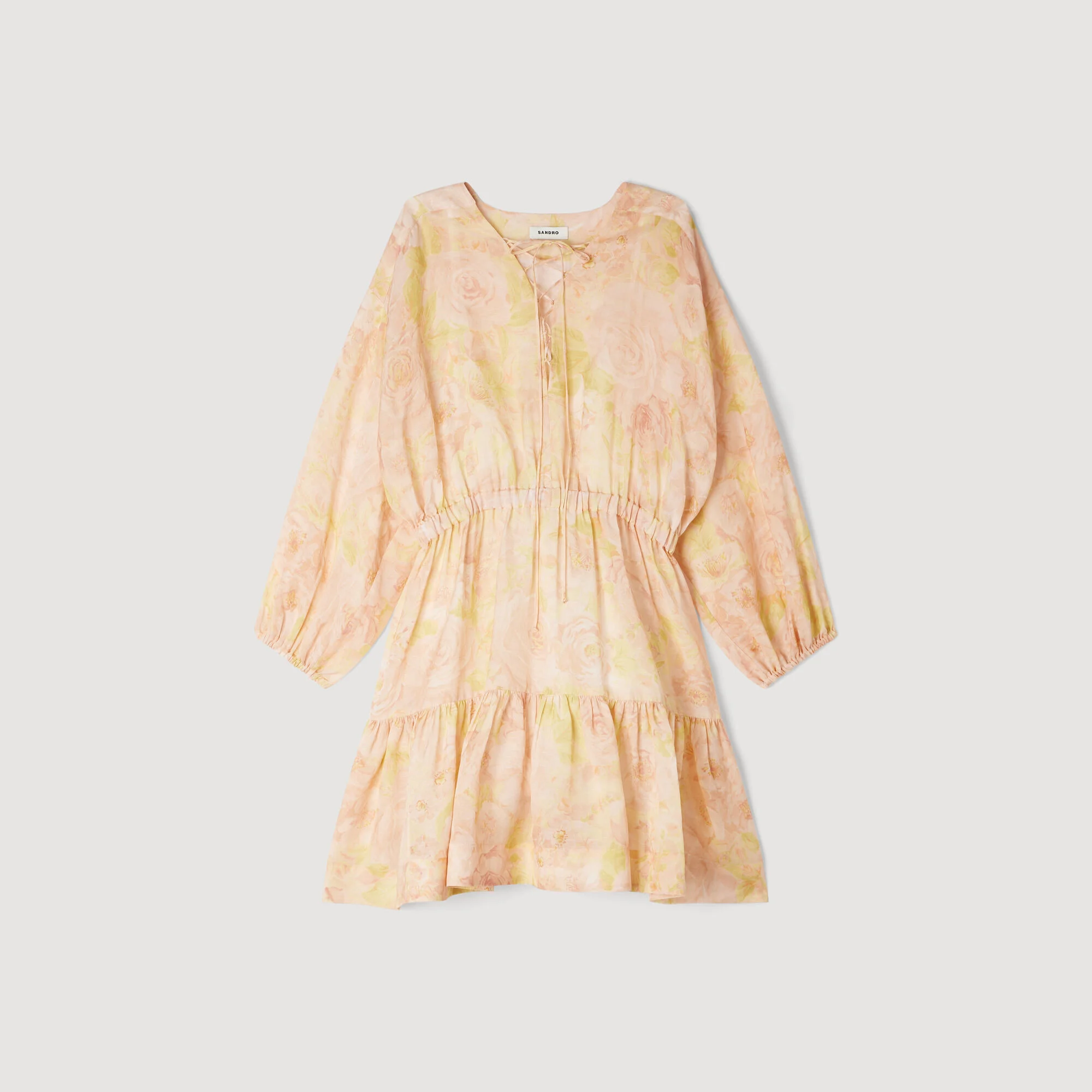 Blomstermönstrad minidress