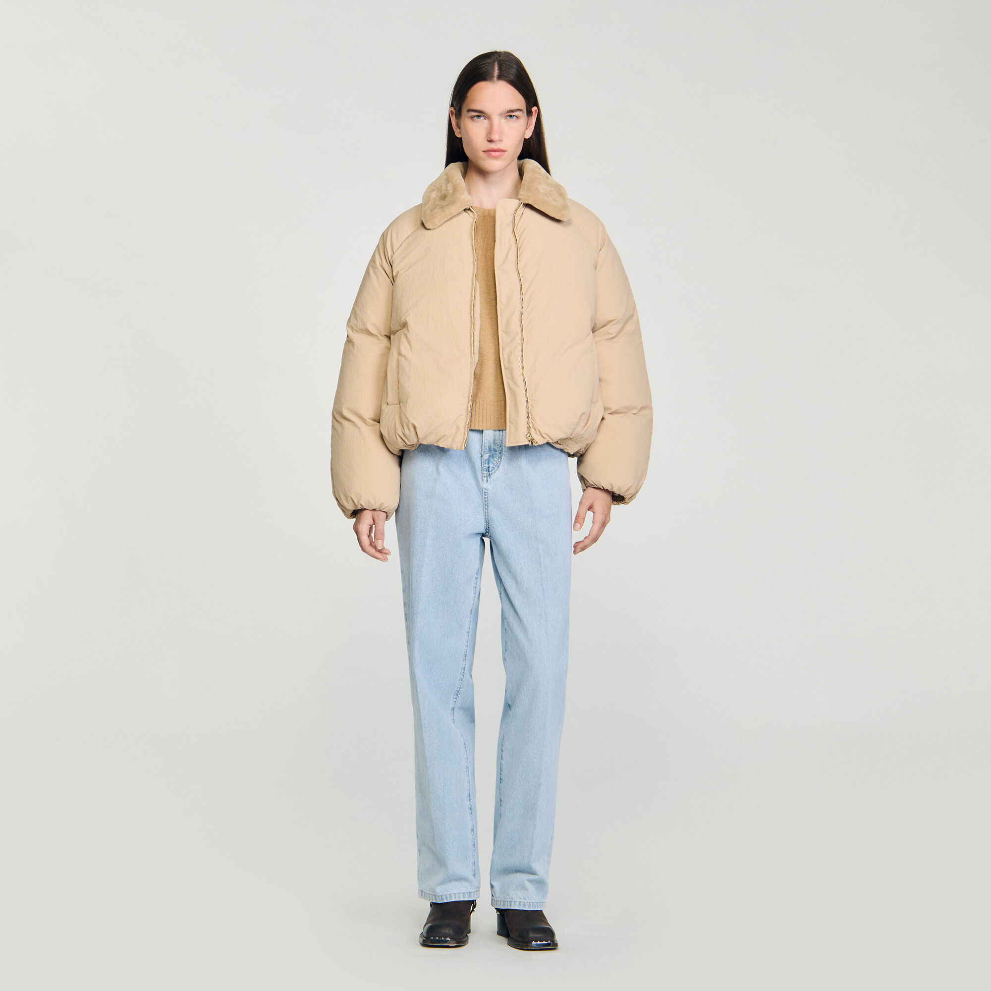 Fjälljacka med falsk skinnhals