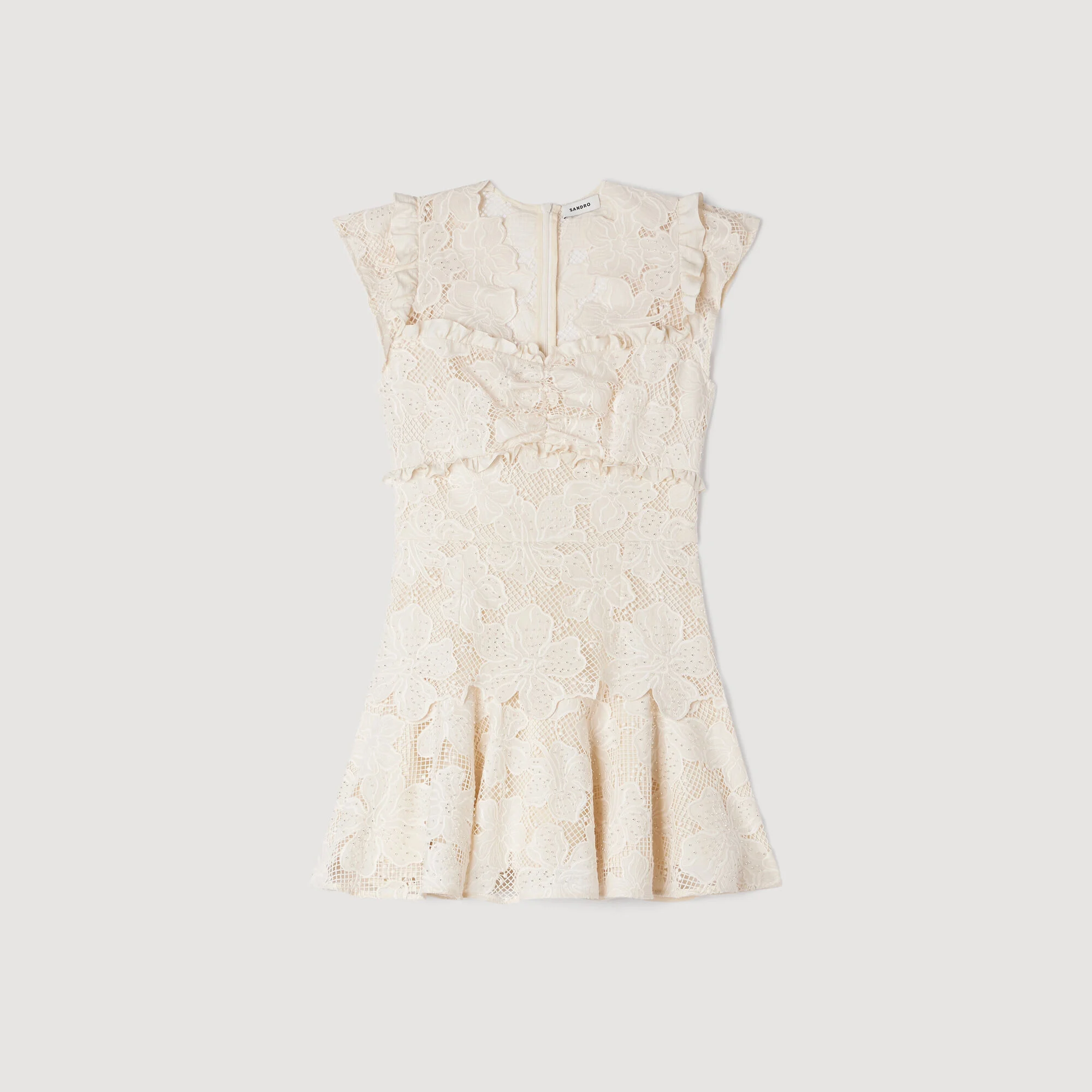 Minidress i guipure